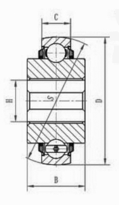 206KRRB6 agricultural bearing